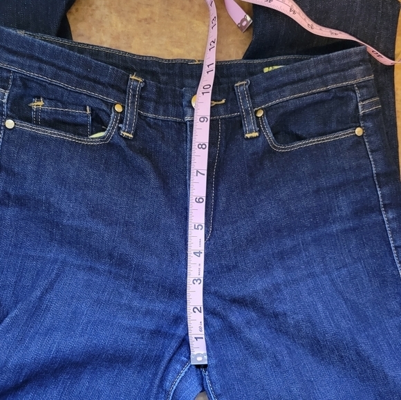 Ladies Women’s like NEW Blank NYC Dark Denim Stretch Hi Rise Jean Size 28 - Picture 10 of 12